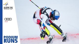 Alexis Pinturault  Mens Slalom  Zagreb  2nd place  FIS Alpine [upl. by Elockcin984]