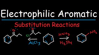 Electrophilic Aromatic Substitution Reactions of Benzene Review [upl. by Nosnehpets]