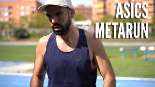 ASICS Metarun  La camiseta definitiva para el día de carrera [upl. by Zacharia]