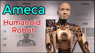 Ameca interview questions How Ameca pass an AI interview and Is Ameca the most advanced robot [upl. by Arber]