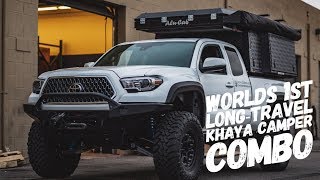 Worlds 1st Long Travel Khaya Camper Build [upl. by Russell]