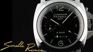 PANERAI Luminor 1950 8 Days GMT PAM00233 [upl. by Zipah211]