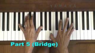 U Remind Me Usher Piano Tutorial [upl. by Aicilanna]