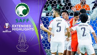 Saudi Arabia vs Thailand  Extended Highlights  AFC Asian Cup  CBS Sports Golazo [upl. by Bina248]