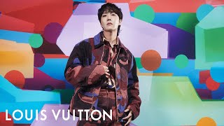 JHope at the Men’s FallWinter 2023 Show  LOUIS VUITTON [upl. by Schaeffer]