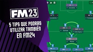 5 TIPS para FOOTBALL MANAGER 23 [upl. by Bussey355]