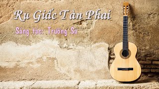 Karaoke Ru Giấc Tàn Phai  Tone Nữ [upl. by Stoneham66]