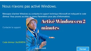 Activer Windows 108711 en 2 minutes Gratuit [upl. by Drof]