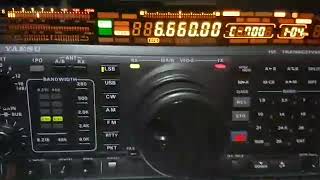 Ham Radio yaesu ft1000mp rx pirati in 45 metri [upl. by Collayer]