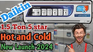 Daikin 15 Ton 5 star Hot 🔥 and cold ❄️ Ac 2024 Review Best Ac in india 2024 [upl. by Cissie]