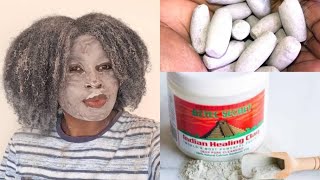 DIY HOW TO MAKE KAOLIN CLAY MASK FROM CLAY MOULDS AYILOShileNZU [upl. by Beatriz]