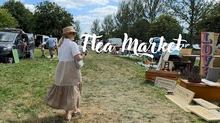 FLEA MARKET IN THE ENGLISH COUNTRYSIDE  CHARMING VILLAGE 🧀 CAULIFLOWER CHEESE [upl. by Watters282]