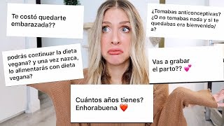 PREGUNTAS SOBRE MI EMBARAZO  Embarazo vegano ¿niño o niña parto · DearDiaryBlog [upl. by Norat]