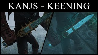 Kanjs  Keening Animated Skyrim Mod [upl. by Anitsuga790]