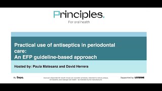 Principles Uso rápido de antisépticos en el tratamiento Periodontal P Matesanz y D Herrera Esp [upl. by Yokum983]