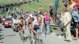 Tour 1994 Etapa 11  Indurain vs Pantani [upl. by Ahsiekim]