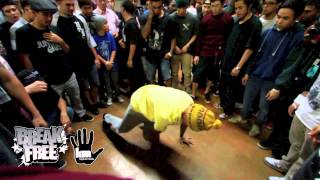 Break Free 2013 Cypher battle Sweet Tech Flipside Boogie Brats vs Jungle Bros HZK Sole Power [upl. by Jurdi]