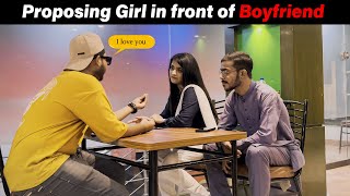 Waiter Proposing Cute Girl Prank  Pranks In Pakistan  Zaid Chulbula [upl. by Ewen366]