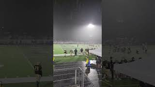 Davidson Vs Baker DAVIDSON HIGH SCHOOL FOOTBALL FANS STADIUM MAKE SOME NOISE RAINY NIGHT 962024 [upl. by Nancey434]