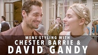 David Gandys Styling Tips  Chester Barrie  FASHCAST [upl. by Iniffit]