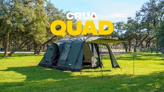 CRUA Quad l The Ultimate 4 Person Tent l CRUA [upl. by Yaf]