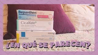 RESEÑA CICALFATE  de AVENE vs CICAPLAST B5 La Roche Posay y BEPANTHEN babyregeneradora [upl. by Aymik]