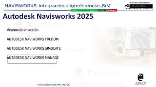 ASiCE Webinar Autodesk Navisworks [upl. by Ennaitsirk]