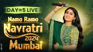 🔴 LIVE  Geeta Rabari  Mumbai Day 5 Live  Navratri 2024 Live  Navratri Garba [upl. by Reiniar29]