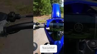 My first amp best wheelie with wheelie guard 2024 Yamaha YZ125X [upl. by Carola324]