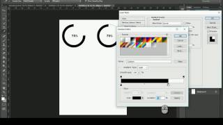 Create Adjustable Circular Progress bar in Photoshop [upl. by Lexine794]