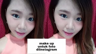 Natural fresh make up tutorial  make up tutorial  make up instagram  Adelia mei [upl. by Renelle]