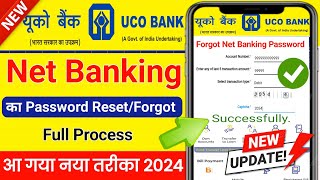 How to Reset Uco bank net banking Password  Uco Bank Password Forgot  Forget Password Uco Bank [upl. by Netsyrc]