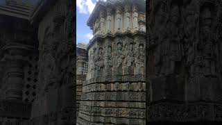 Marvels of Halebidu Unbelievable Hoysala Temple Sculptures in India shorts hiddengems [upl. by Alessandro]