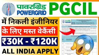 PGCIL New Vacancy Out  PGCIL Recruitment 2024  Powergrid New Recruitment 2024  PGCIL Jobs 2024 [upl. by Fantasia]