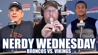 Nerdy Wednesday Broncos vs Vikings by the numbers [upl. by Allets]