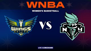 Dallas Wings vs New York Liberty  2024 WNBA Regular Season Live Scoreboard [upl. by Steward]