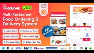 How to Install FoodBank Multi Restaurant v30 Nulled on Localhost amp Hosting [upl. by Redlac]