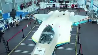 Turkiyes TFX 5th generation fighter jet prototype is almost complete [upl. by Gnilsia]