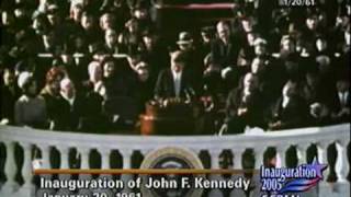 President Kennedy 1961 Inaugural Address [upl. by Ahrendt]