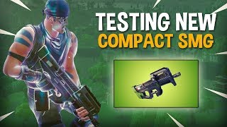 Testing NEW Compact SMG P90  Fortnite Battle Royale Gameplay  Ninja [upl. by Seagraves]