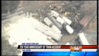 10th Anniversary Memorial for Graniteville Train Accident [upl. by Titus]