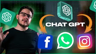 Conectando o ChatGPT nas suas Redes Sociais  NicoChat [upl. by Adnole]