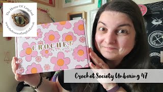 Crochet Society Unboxing 47 [upl. by Niles]