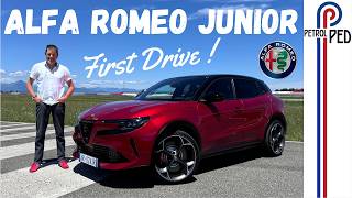 Alfa Romeo Junior  Best handling Alfa in years and its an EV   FIRST DRIVE  4K [upl. by Oslec613]