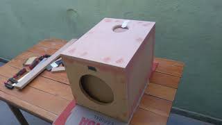 Construção do Subwoofer ativo  Simples e Funcional [upl. by Eceinhoj]