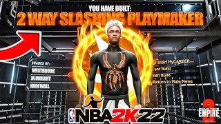 THE BEST REBIRTH quot2WAY SLASHING PLAYMAKERquot on NBA2K22 THE BEST 2WAY RETURNS [upl. by Standford]