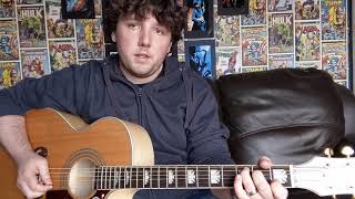 Gerry Cinnamon Kampfire Vampire guitar lesson [upl. by Warren]