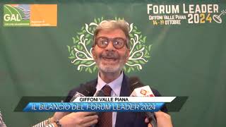 ✅ GIFFONI VALLE PIANA IL BILANCIO DEL FORUM LEADER 2024SUD TV 114 [upl. by Burt382]