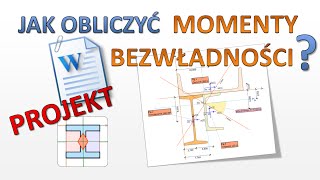 Jak obliczyć projekt  momenty bezwładności [upl. by Sy]