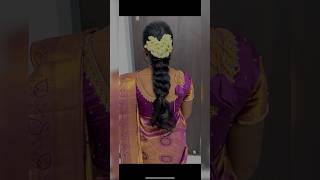 Simple bridesmaid hairstyle ❤️ bridal bridalhairstyle bridesmaids love vlog cooking nature [upl. by Lyrrad90]